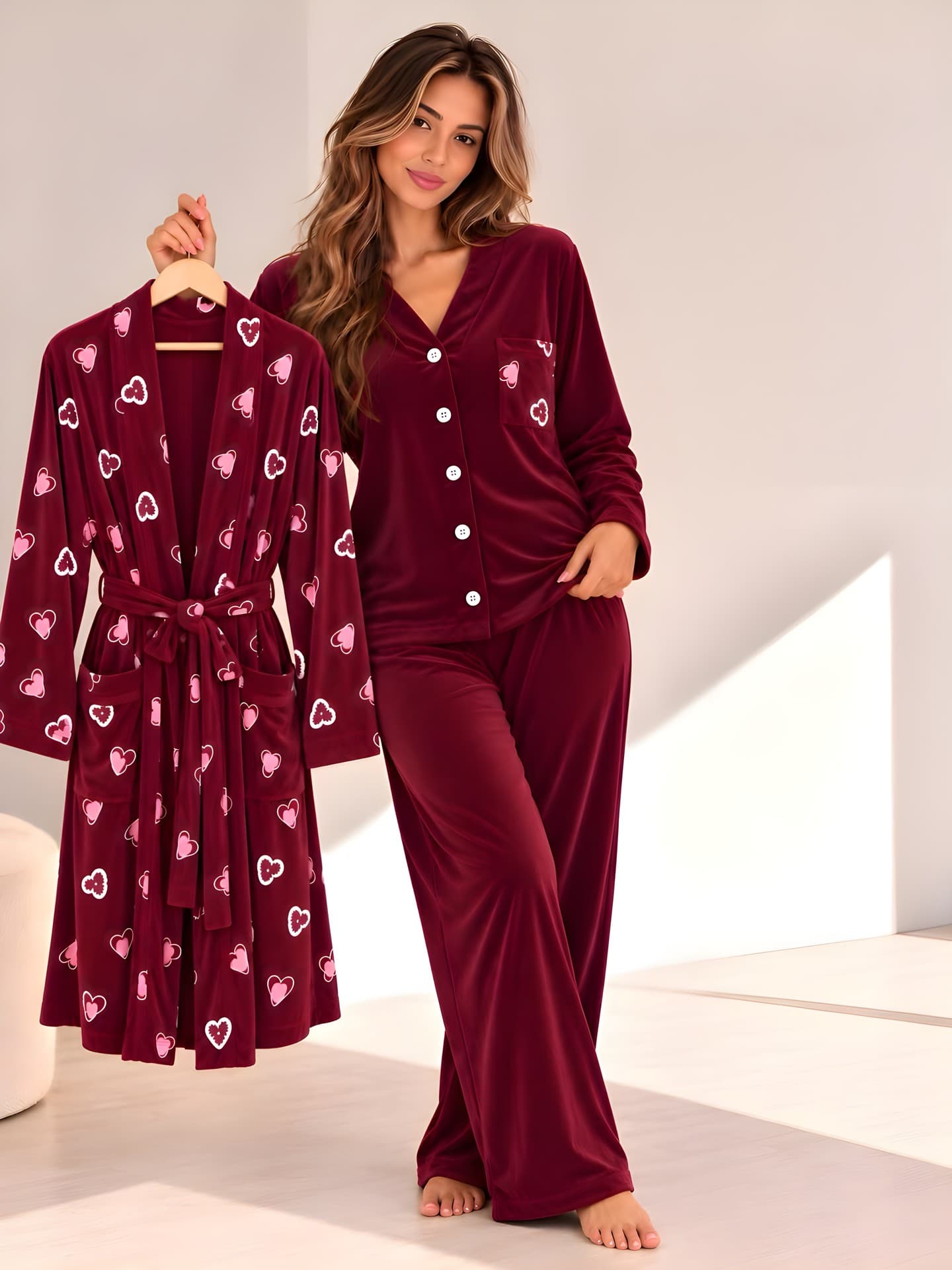 Velvet In & Out Set — 3 Pieces